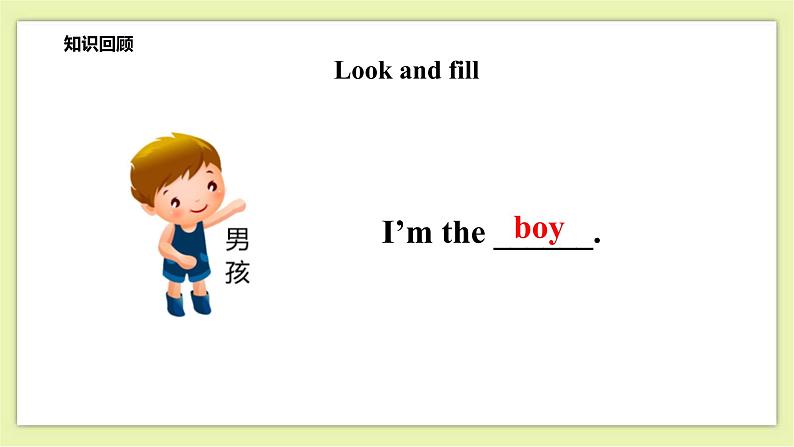 Module 4 Unit 12 A boy and a wolf-Period 2 Let's talk课件+教案+练习06