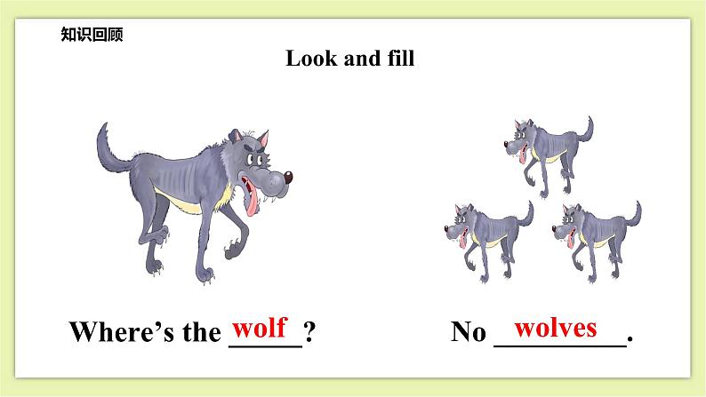 Module 4 Unit 12 A boy and a wolf-Period 3 Let 's act课件第8页