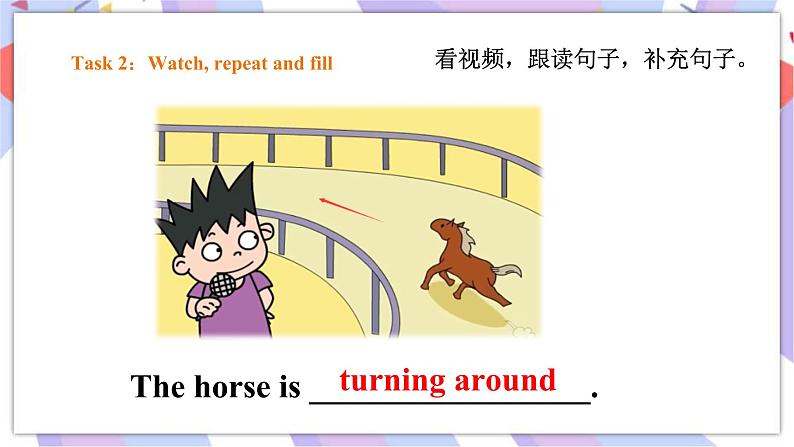 Module 8 Unit 2 The horse is turning around 课件+教案+练习06