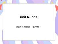 小学英语广东版 (先锋&开心)开心学英语四年级下册Unit 6 Jobs一等奖习题课件ppt