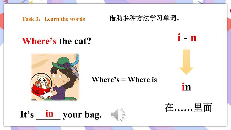 Module 2 Unit 1 Where's the bird 课件+教案+习题06