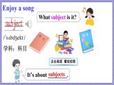 Unit 4 Lesson 22 My Favourite Subject（课件+素材）冀教版（三起）英语四年级下册