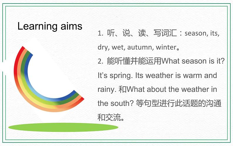 Unit1 There are four seasons in a year 第一课时 课件02