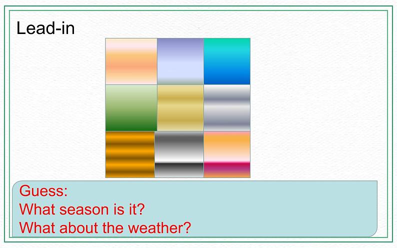Unit1 There are four seasons in a year第二课时课件05