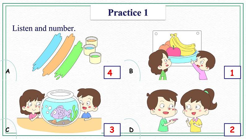 Unit 2 Colors Practices & Song & Activities 课件第2页