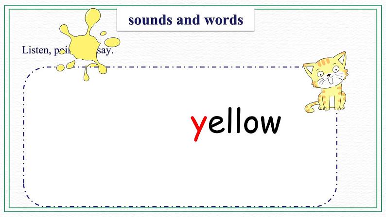 Unit 2 Colors Sounds and words 课件06