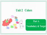 Unit 2 Colors Vocabulary & Target 课件