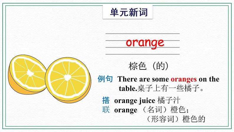 Unit 4 Fruit  Vocabulary & Target 课件04