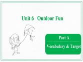 Unit 6 OutdoorFunVocabulary&Target粤人版课件