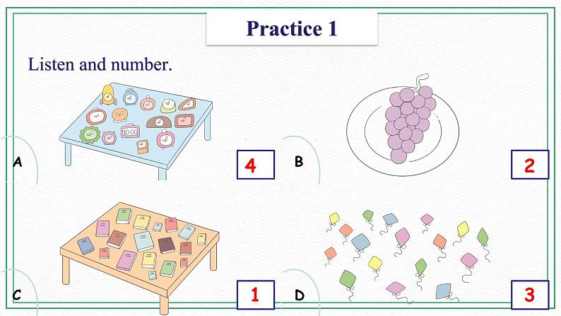 Unit 8 Counting  Practices & Song & Activities 课件第3页