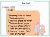 Unit 8 Counting  Practices & Song & Activities 课件