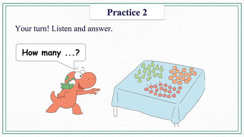 Unit 8 Counting  Practices & Song & Activities 课件第5页