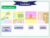 Unit 1 My School  Vocabulary & Target 课件