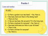 Unit 2 Our New Home  Practice 1—Sounds and words课件