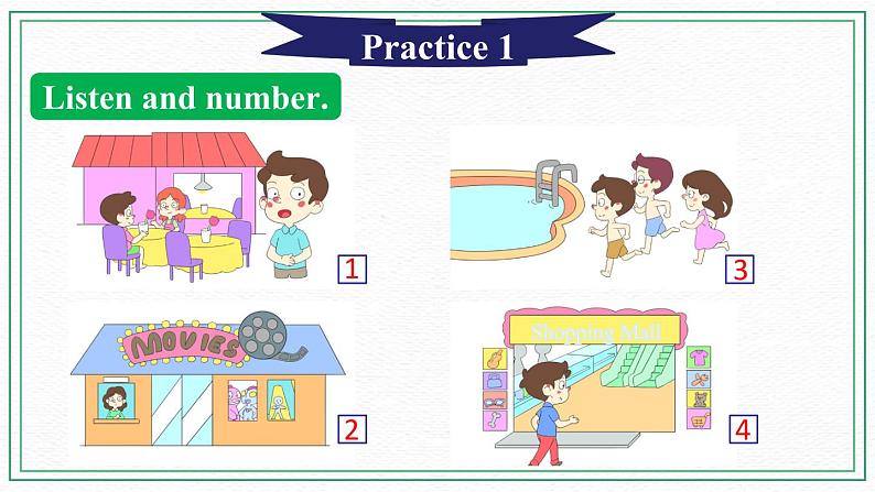 Unit 3 Bank or beach  Practice1_Sounds and words 课件第2页