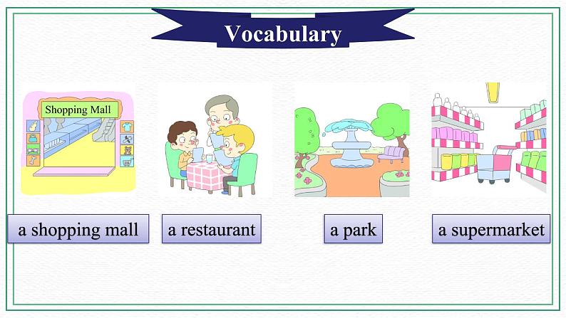 Unit 3 Bank or beach  Vocabulary & Target 课件03