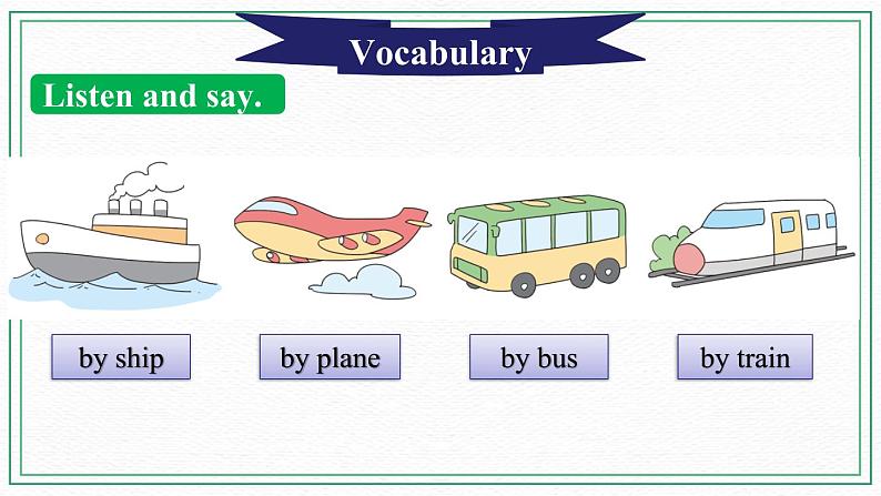 Unit2VacationPlansVocabulary&Target 课件02