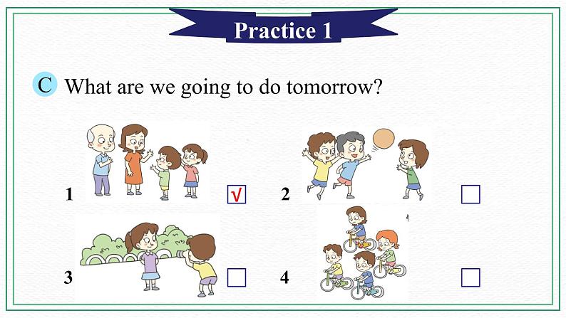 Unit 3 On Vacation  Practices & Activity & Sounds and words课件04