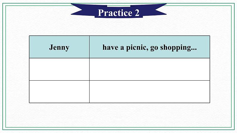 Unit 3 On Vacation  Practices & Activity & Sounds and words课件08