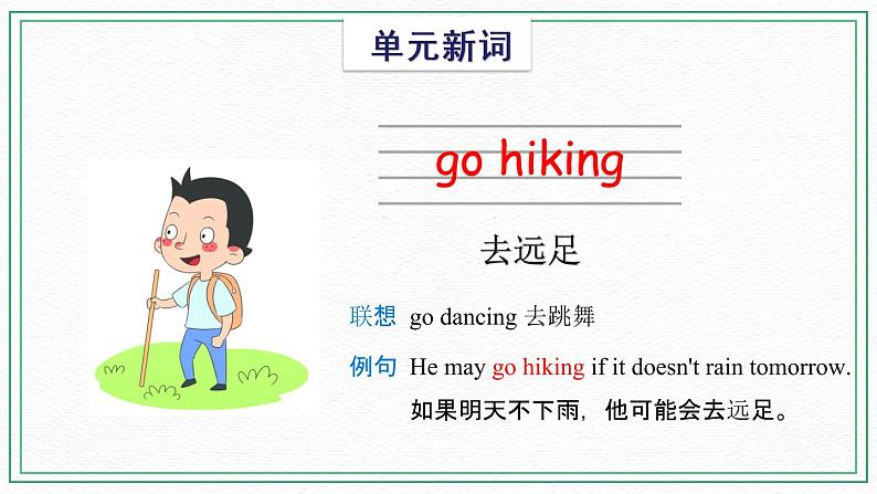 Unit 5 My Favorite Activities  Vocabulary & Target 课件08