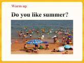 Lesson 9   I like summer 科普版 课件