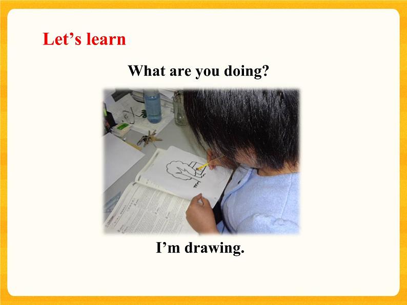 Lesson 11   What are you doing？ 科普版 课件06