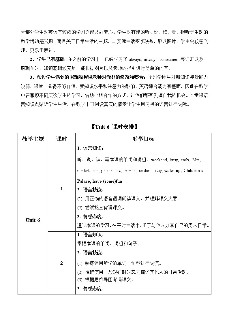 五上 Unit 6 教学设计02
