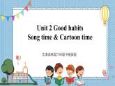 【牛津译林版】六下英语Unit 2 Song time & Cartoon time（课件+音视频）
