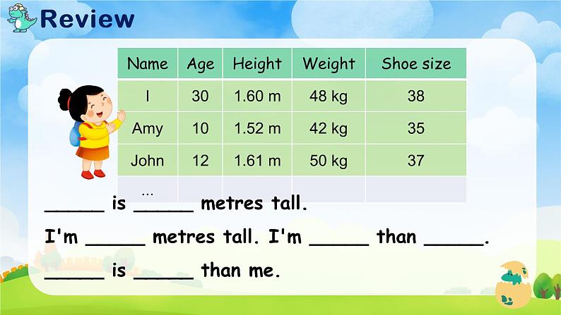 Unit 1 How tall are you Part B Read and write课件+素材（04