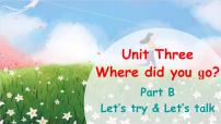 英语六年级下册Unit 3 Where did you go? Part B一等奖ppt课件