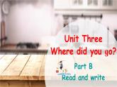 Unit 3 Where did you go Part B Read and write课件+素材