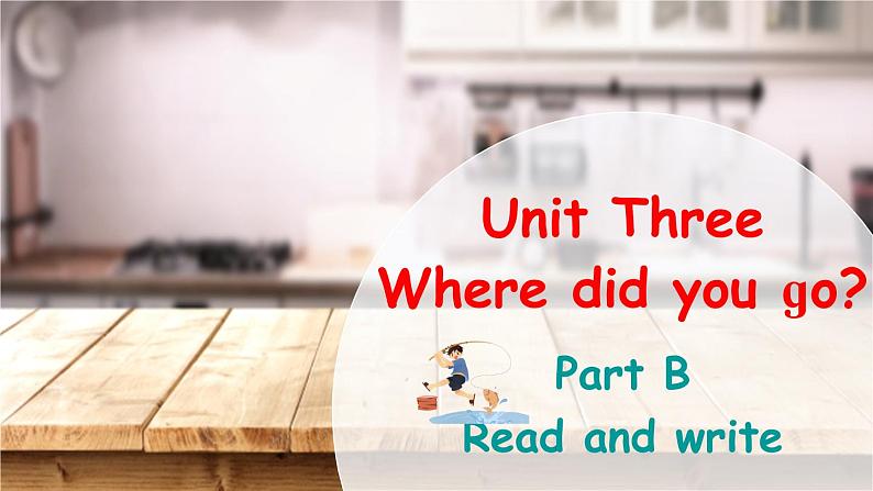 Unit 3 Where did you go Part B Read and write课件+素材01