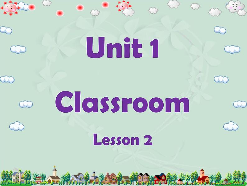 一年级英语下册  Unit 1 Classroom Lesson 2 课件 201