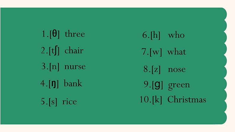 通用版国际音标提升课程Lesson Four 课件第3页