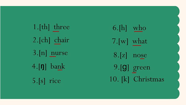 通用版国际音标提升课程Lesson Four 课件第4页