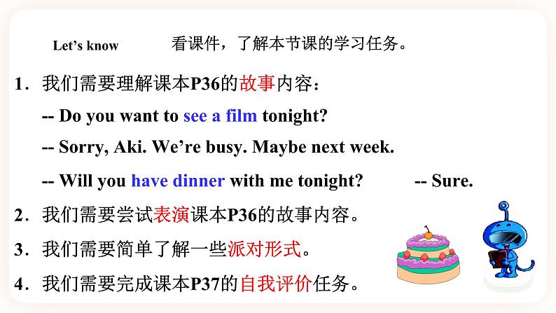 Module 3 Invitations Unit 6 See you at the party （第3课时） 课件+教案+习题（含答案）+素材02