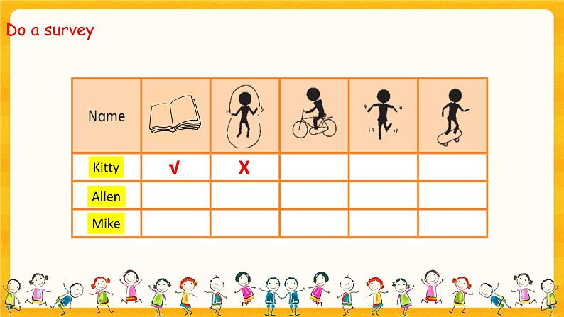 Module2 Unit 4 Things I like doing（第2课时）课件）第6页