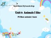 Module 2 Unit 6 Animals I like（第5课时）课件