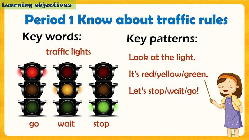 Module 3 Unit 8 Traffic rules（第1课时）课件02