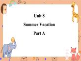 Unit 8 Summer Vacation Part A  课件+素材