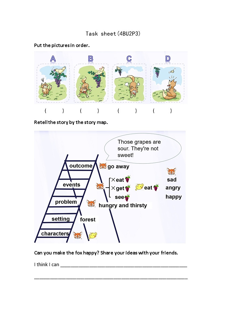 Module 1  Unit 2  Smell and taste  第3课时教案+任务单+课件01