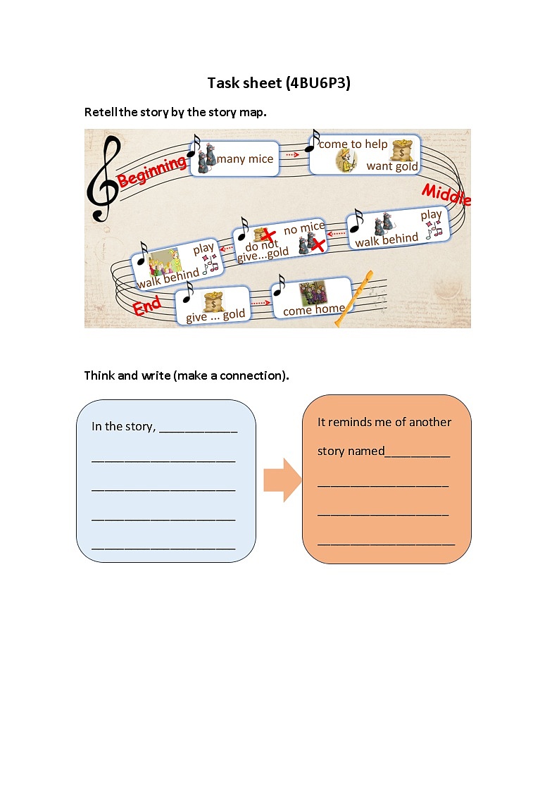 Module2 Unit 6 Music 第3课时（教学设计+课件+任务单）01