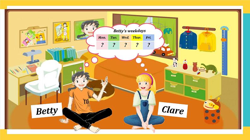 Module 3 Unit 8 Days of the week第3课时 教案+课件02