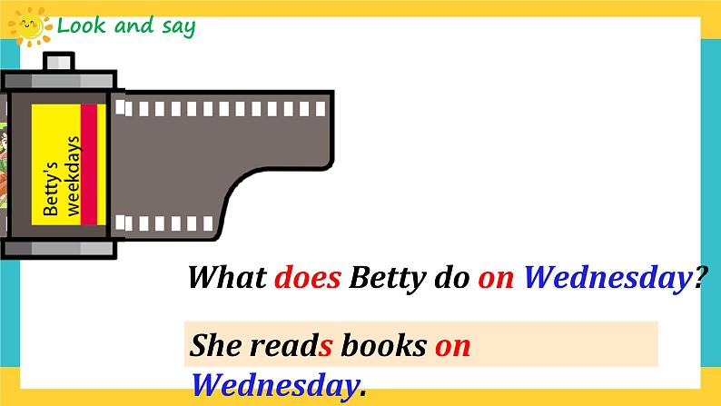 Module 3 Unit 8 Days of the week第3课时 教案+课件05