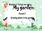 Module 4  Unit 10 My garden 第2課時 教案+課件
