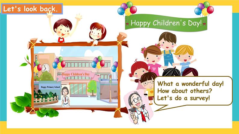 Module 4 Unit 11 Children’s day第3课时 教案+课件04