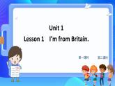 鲁科版（五四学制）（三起）英语四年级下册Unit 1 Lesson 1  I’m from Britain（课件+素材）