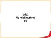 【精品备课包，课件+教案+练习+素材】四年级下册英语-Unit 1 My Neighbourhood Let’s spell＋Let’s check人教新起点