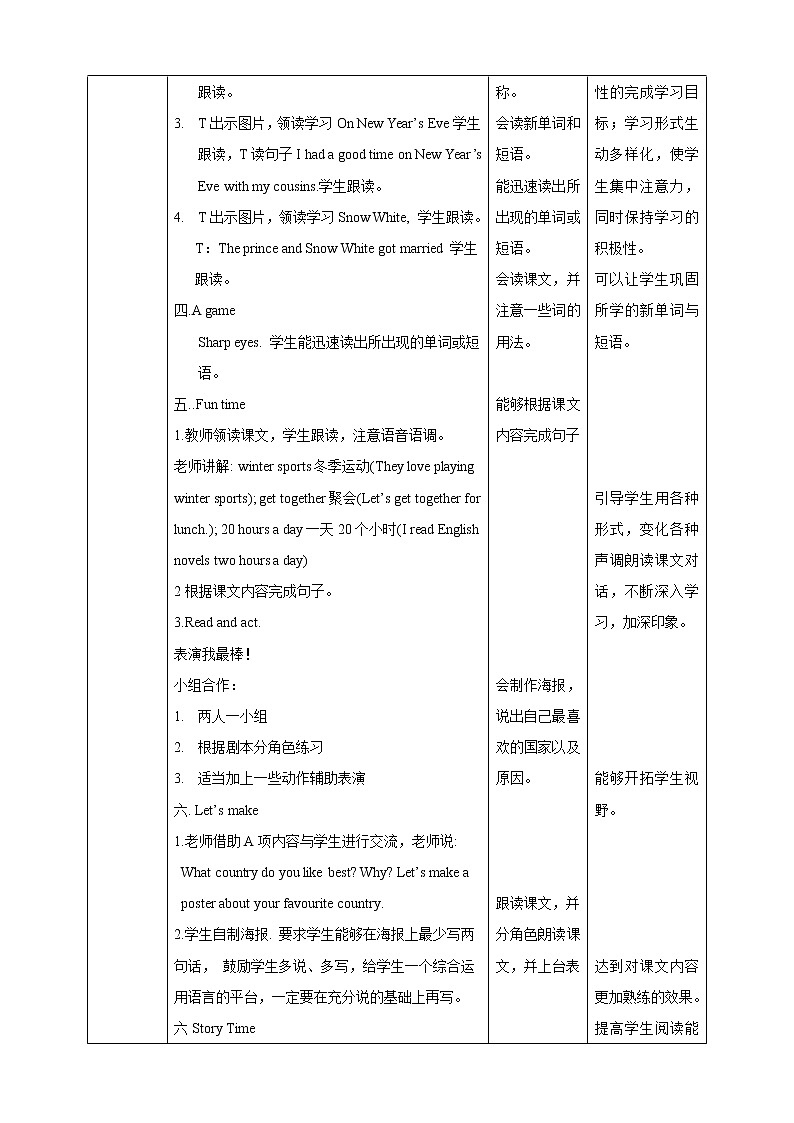 【精品备课包，课件+教案+练习+无音频素材】四年级下册英语-Unit 6 Countries fun time+story time人教新起点02