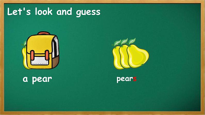 Unit 5 Do you like pears Part A Let's learn（课件）人教PEP版英语三年级下册04